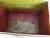 1900s Red Antique Trunk For Sale - Image 11 of 12