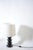 Contemporary Large Black Ceramic Table Lamp by Barracuda Interiors For Sale - Image 3 of 6