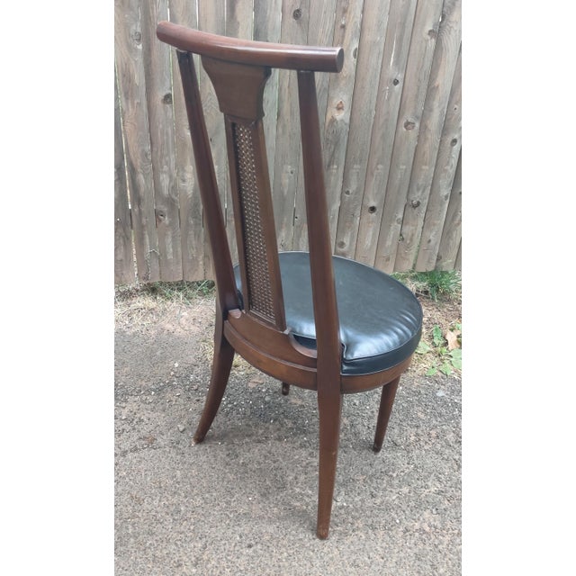 Mid 20th Century Mid-Century Modern Charlotte Chair Co. High Back Side Chair For Sale - Image 5 of 6