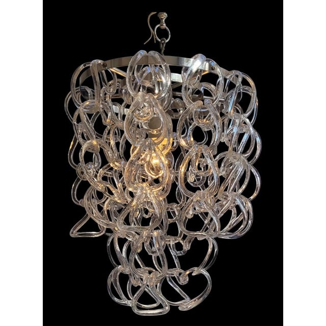 Angelo Mangiarotti Giogali Pendant by Angelo Mangiarotti for Vistosi, 1967 For Sale - Image 4 of 12