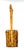 Vintage Burnt Bamboo & Rattan Handled Basket – Organic Modern / Bohemian For Sale In Houston - Image 6 of 9
