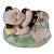 Mid 20th Century Chinese Hand Painted Porcelain Child Resting Pillow For Sale