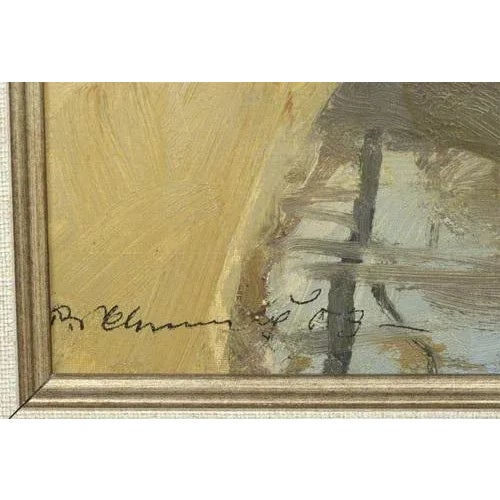 1959. Cardboard, oil. 31.5x35.5 cm Bruno Celmins.