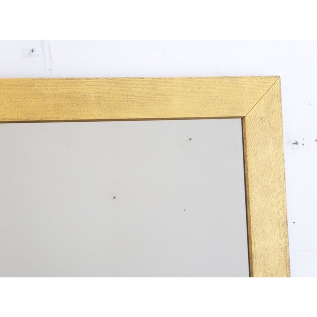 Antique Golden Oak Mirror For Sale - Image 4 of 4