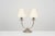 1930s Art Deco French Table Lamp in Nickel Plating, 1930 For Sale - Image 5 of 7