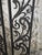 Metal Vintage Art Deco Wrought Iron Gate Doors, 1920s, Set of 2 For Sale - Image 7 of 18