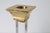 Metal Vintage Brass & Lucite Candle Holders For Sale - Image 7 of 10