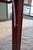 Textile Swaim Attributed Hand Rubbed Cinnabar Finish With Natural Woven Raffia Top Console Table For Sale - Image 7 of 7