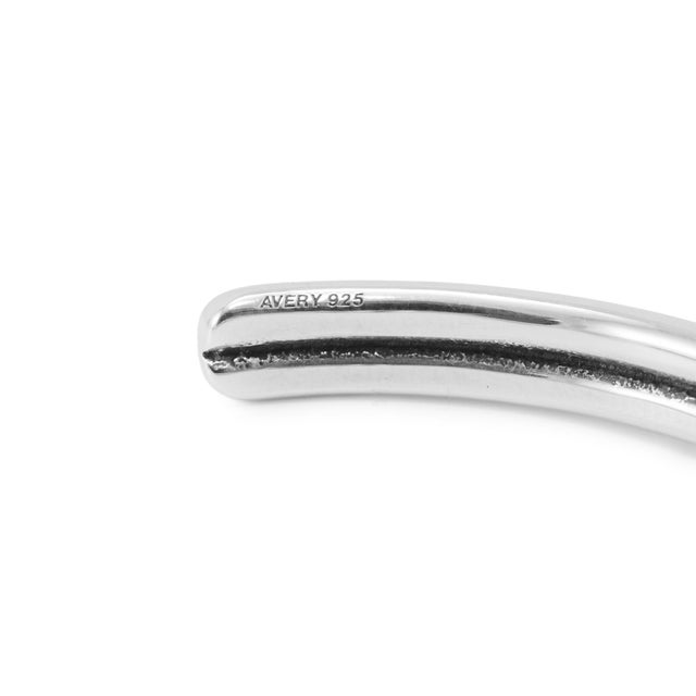 Metal James Avery Retired 925 Silver Lovers Knott Cuff Bangle Bracelet For Sale - Image 7 of 8