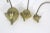 Mid Century Brass Set of 3 Mice Note Holders Vintage For Sale - Image 9 of 9