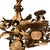 18th Century Piemontese Tole Chandelier (Two Available) For Sale - Image 4 of 5