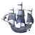 Spanish Galleon Columbus' Santa Maria Sailing Ship Wall Lamp in Wrought Iron, 1950s For Sale - Image 14 of 14