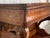 Absolute unique walnut wall console table artfully made in the early Biedermeier period circa 1830 in Austria. Made with...