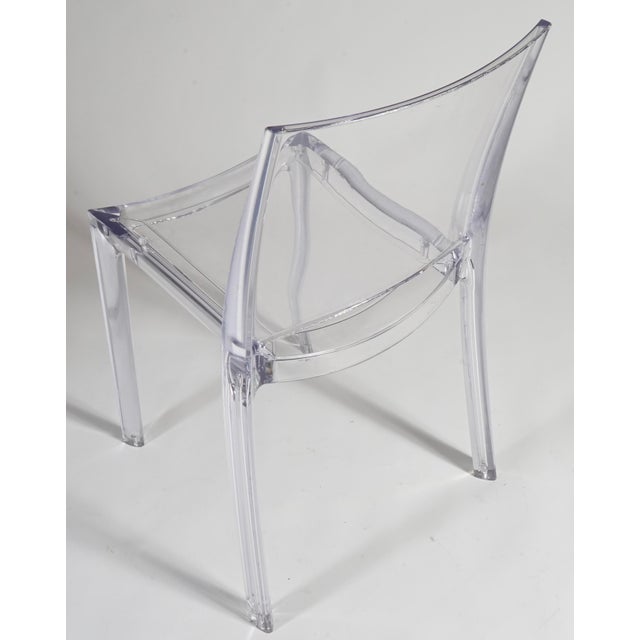 Modern B-Side Transparent Polycarbonate Chair in the Style of Grandsoleil For Sale - Image 3 of 6