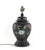 Vintage Hand-Painted Porcelain Chinese Style Jar Table Lamp For Sale - Image 10 of 10