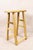 Vintage Rustic Stool in Elm For Sale - Image 5 of 5