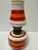 Abstract Vintage 1960s/1970s Ceramic Striped Oil Lantern For Sale - Image 3 of 7
