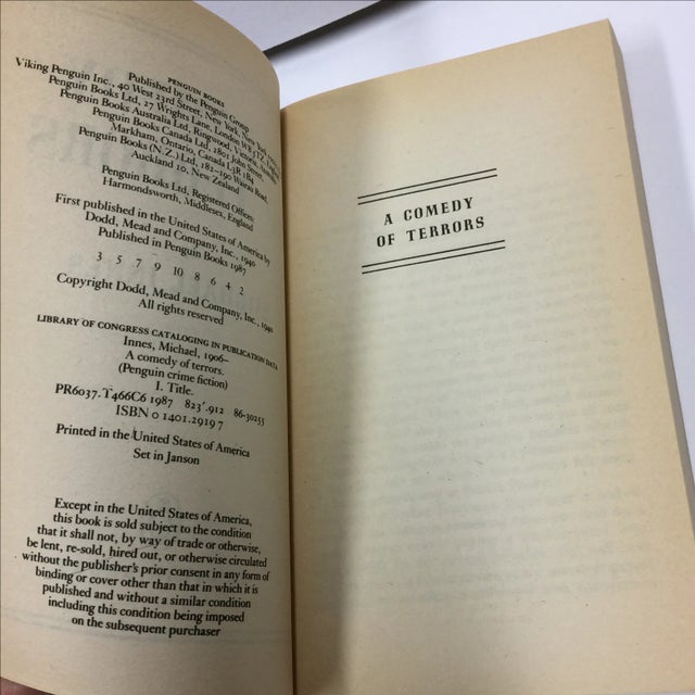 Paper Michael Innes, Perennial Penguin Books - Pair For Sale - Image 7 of 7