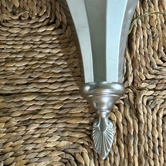 Art Deco Pair of Art Deco Torchieres For Sale - Image 3 of 4