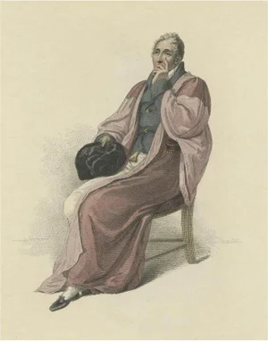Doctor in Physic in Full Dress, 1813, Paper