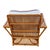 1990s Deco Style "Presidents" Stick Reed Rattan Nantucket Sofa/Lounge Living Room Set For Sale - Image 9 of 12