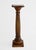 Wood Early 20th Century Walnut Fluted Column Pedestal or Plant Stand, c.1940 For Sale - Image 7 of 16