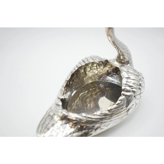 1920's Gorham Sterling Swan Bowl For Sale In Wichita - Image 6 of 8