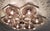 Fabio Ltd 21st Century Hive Satin Nickel Smoky Bubbles Murano Flush Mount by Fabio LTD For Sale - Image 4 of 7