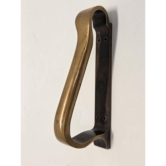 Door Handle in Bronze by Alvar Aalto for Valaistustyö For Sale - Image 6 of 9