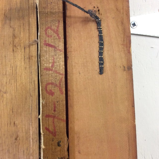 Textile Early 20th Century Antique Piet Mondrian Rhododendron New York Graphic Society Textured Print on Canvas For Sale - Image 7 of 8