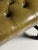Office Chair in Green Upholstered Leather For Sale - Image 13 of 18