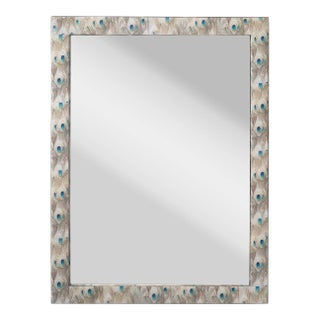 Plume Rectangle Mirror For Sale