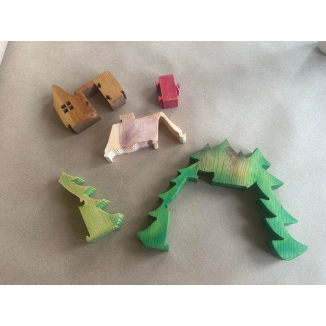 Signed Jigsaw Cabin in the Woods For Sale - Image 4 of 6