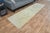 1970s Vintage Handmade Wool Cotton Turkish Cream Area Rug For Sale - Image 9 of 11