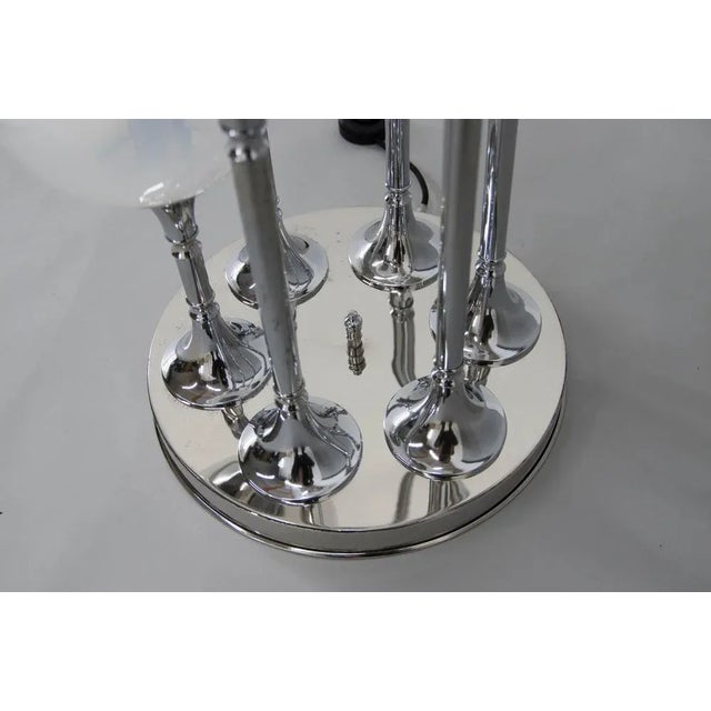 6-Arms Floor Lamp attributed to Targetti Sankey, Italy, 1960s For Sale - Image 6 of 11