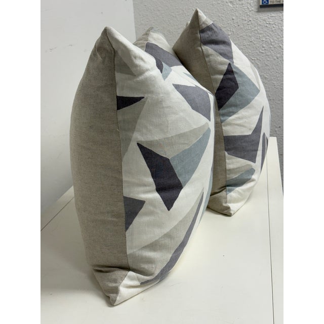 Thom Filicia for Eastern Accents Sconset Decorative Pillows, Pair For Sale - Image 4 of 12