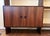 Beautiful Mid-Century Danish Rosewood Wall Unit with Adjustable Shelving Adjustable shelving on either side. Cabinet on...