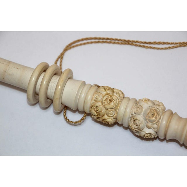 Carved Turkish Meerschaum Pipe, Moorish Style, Hand-Crafted, 1950 For Sale - Image 17 of 18