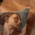 Late 20th Century Hand Painted Pillow Classical Male Nude For Sale - Image 5 of 7