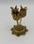 Vintage Gold Filigree Tulip Flower Lipstick Holder Vanity Accessory & Storage For Sale In Miami - Image 6 of 10