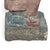 Asian Polychrome Seated Bodhisattva Sculpture on Lotus Base 23" For Sale - Image 4 of 17