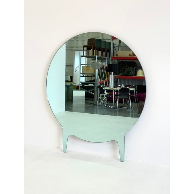 Large Round Mir Mirror attributed to Roderick Vos For Sale - Image 7 of 15