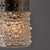 Pair of 1960s Chrome Metal and Bubble Glass Pendants by Helena Tynell For Sale - Image 13 of 18