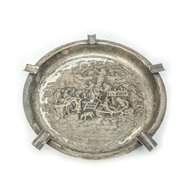 1950s Art Nouveau Style Ashtray, Belgium, 1950s For Sale - Image 5 of 7