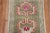 Mid 20th Century Quirky Turkish Anatolian Rug Mat - 2' x 2'11" For Sale - Image 12 of 18