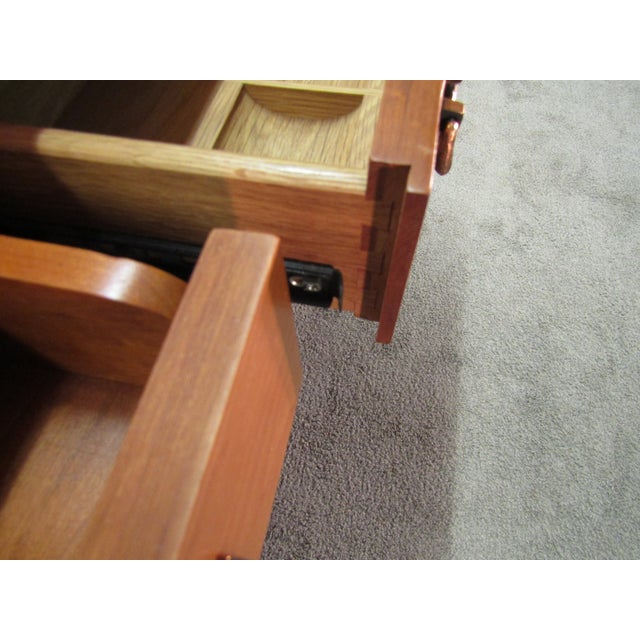 Stickley Solid Cherry Mission Arts and Crafts Style Desk For Sale - Image 9 of 12