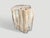 2020s Andrianna Shamaris Impressive High Quality Ancient Petrified Wood Side Table For Sale - Image 5 of 5