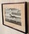 Early 20th Century Early 20th Century Reproduction Print Race Horse Charcoal Drawing Signed by Artist For Sale - Image 5 of 11