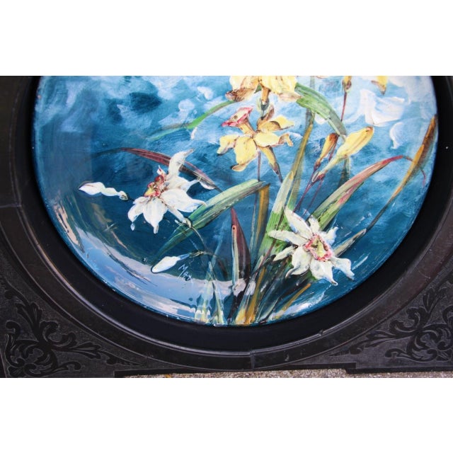 Framed Plates by Jérôme Massier for Vallauris, Set of 2 For Sale - Image 11 of 15