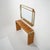 Console Table with Mirror in Briar Root by Mario Falcone for Fratelli Turri, 1970s, Set of 2 For Sale - Image 4 of 16
